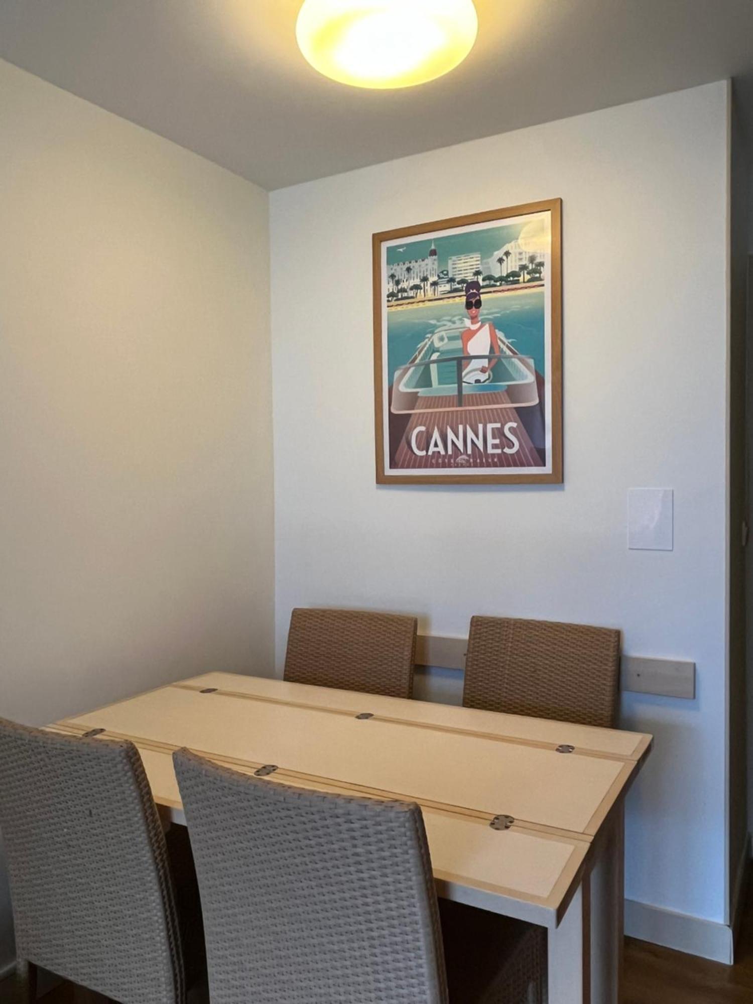 Superbe Appartement Une Chambre Vue Mer Piscine Tennis Cannes Exterior photo